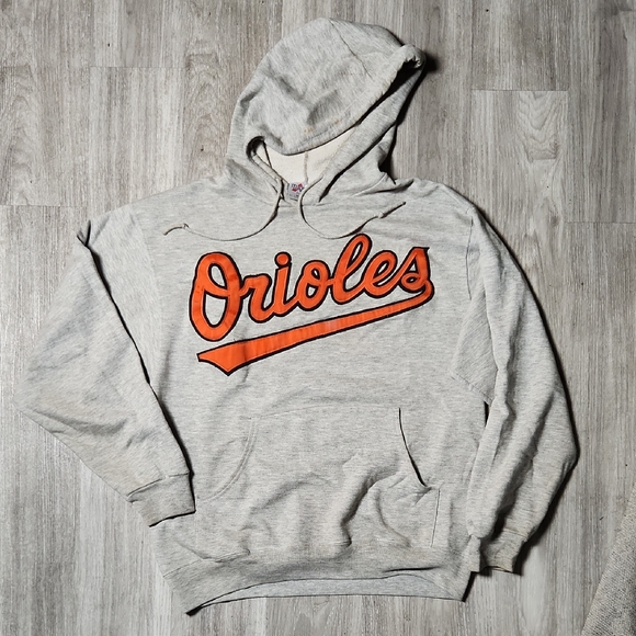 Majestic Other - RARE Vintage Majestic Orioles Gray and Orange Hoodie